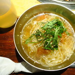 牛角 - 梅しそ冷麺（ハーフ）