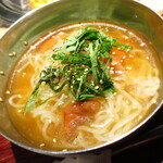 牛角 - 梅しそ冷麺（ハーフ）