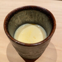 匠 進吾 - 毛蟹と新銀杏の冷製茶碗蒸し