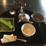 深緑茶房 - 千寿とチーズケーキ