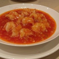 華正樓 本店 - 車海老のエビチリ