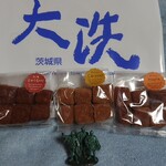 カノウヤ菓子店 - キューブラスク　キャラメル/紅茶/メープル各108円