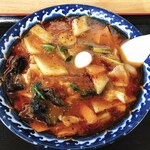 神武食堂 - 辛い広東麺　850円