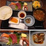 魚酔 - 刺身定食1000円。魚酔(愛知県みよし市)食彩品館.jp撮影魚酔(愛知県みよし市)食彩品館.jp撮影