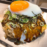 電光石火 - 人にやさしく＋目玉焼きトッピング