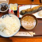 Fukuya - 焼魚定食（サバ一夜干し） 税込700円（多分、この日の特別価格）