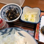 Fukuya - 小鉢と漬物