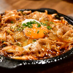 ちゃい九炉 - 鉄板！豚キムチ@580円：初期状態