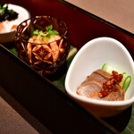 南風楼 - 【シェフのおまかせコース@10,000円】前菜5種盛り合わせ