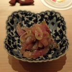 たかおか - 味とネギの和え物