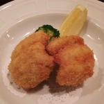 グリルフレンチ - 鱧フライ