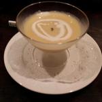 グリルフレンチ - とうもろこしの冷製スープ