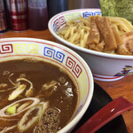 自家製麺屋 登夢道 - つけ麺　大盛