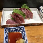 いわきっ子 - 「かつお刺身」ニンニクで