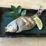 海幸 - お昼の定食
            イサキの塩焼き