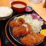 とんかつ檍のカレー屋 いっぺこっぺ - ヒレカツ定食