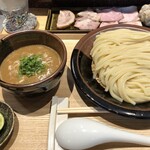 中華蕎麦 とみ田 - つけめん+特選全部乗せトッピング+塩・酢橘