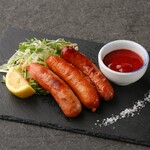 Straw-grilled sausage