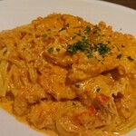 デニーロ - ズワイガニのトマトクリームパスタ