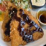 二三家食道 糸島屋 - ソースは中濃？