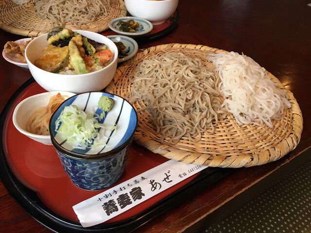 蕎麦家あぜ ひろせ野鳥の森 そば 食べログ