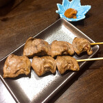 三酉屋 - はつ塩165円/本