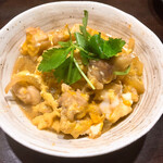 三酉屋 - 親子丼のアタマ440円