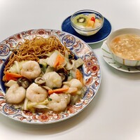 海老焼きそばセット