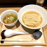 らぁ麺や 嶋 - 鰹昆布水つけ麺　しお