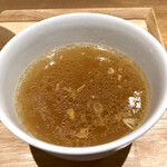 らぁ麺や 嶋 - スープ割り