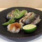 よし春 - 秋刀魚ゆずこしょう焼