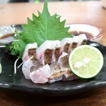 大八 - ほうぼう焼霜刺身