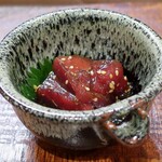 桶家乃隠居 - マグロづけ少々