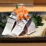 鉄板居酒屋OHANA - 〆サバの造り