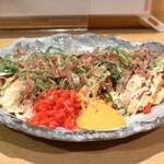 鉄板居酒屋OHANA - 分厚い豚ぺい焼き