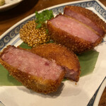 やさい串巻き なるとや - 出た！雲仙ハムカツ❣️