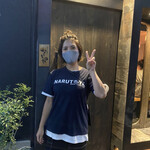 やさい串巻き なるとや - 甲斐甲斐しい接客の店長さん。また来ます〜