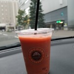 サンマルクカフェ - ブラッドオレンジスムージー 440→374円