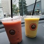 サンマルクカフェ - そっぽ向いた感で家庭を表現