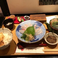 銀座米料亭 八代目儀兵衛 - 儀兵衛の銀シャリ鯛のだし茶漬け御膳