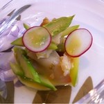 アムール - ホッキ貝＝アスパラガス