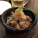 クメチョー - ＊県産‼︎レバー炙りポン酢（¥480）