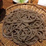 守破離 - 地鶏きのこつけ汁そば1150（麺太い）