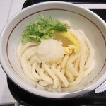 イクスピアリ・キッチン 讃岐玉藻製麺 - ・「おろし生醤油(\480)」。