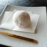 海のしょうげつ - 2012.06 ウエルカム和菓子？、、ぶどう大福