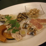 アンティパストマッシモ（前菜の盛り合わせ）