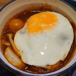 農場カフェレストラン サララ - 農場野菜とトマトソースの煮こみハンバーグ