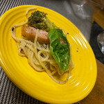 ごはんばー - パスタを少しだけいただきました