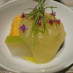 SUGALABO - 千葉、大原港の鮑　根室産の雲丹　冬瓜