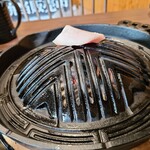 炭焼きジンギスカン いし田 - 鍋です。
